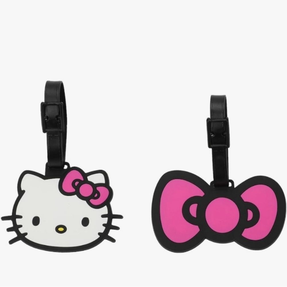 Hello Kitty Travel Luggage Bag Tags (Set of 2)